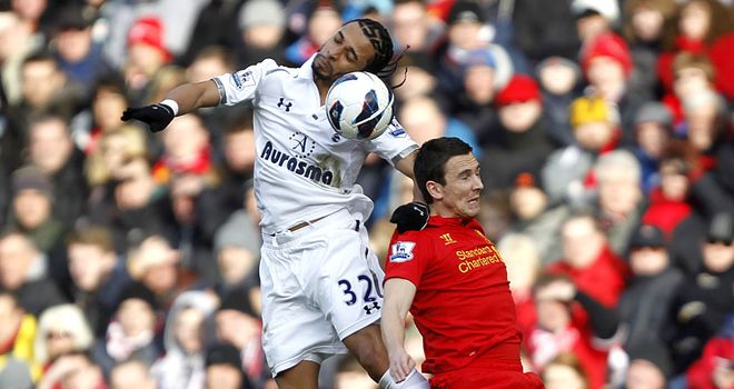 Benoit Assou-Ekotto (l) has joined QPR on loan