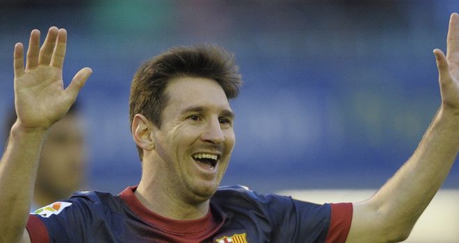 Lionel Messi: Made history once again for Barcelona