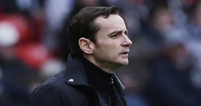 Danny Lennon: Looking tense during St Mirren's historic win at Hampden