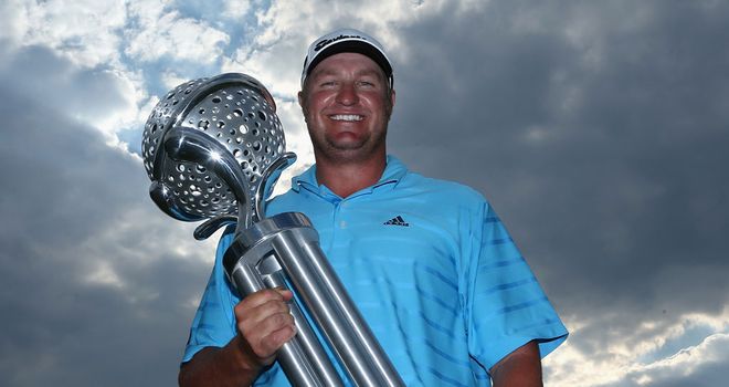 Van der Walt: made just one bogey in the entire tournament