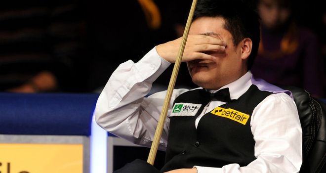 Ding Junhui: Could not live up to home expectations in China