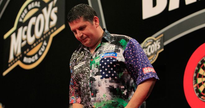 Gary Anderson: Beaten by James Wade in Brighton, meaning he exits the tournament