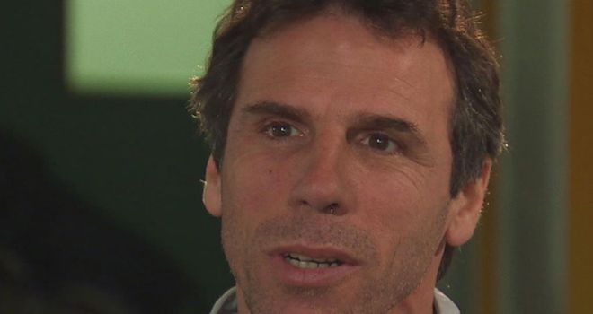 Gianfranco Zola: selected Wise ahead of Deschamps, Albertini and Alemao