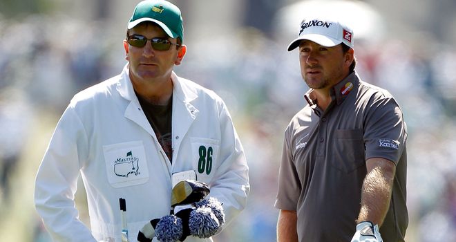 Graeme McDowell: Pondering his second shot to the first hole in round three last year