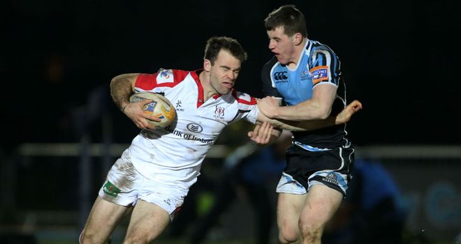 Michael Allen: Has scored two tries in 13 appearances for Ulster
