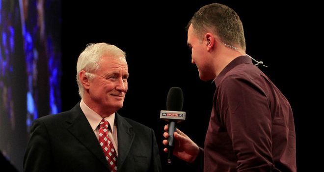 Barry Hearn talking to Dave Clark on Sky Sports