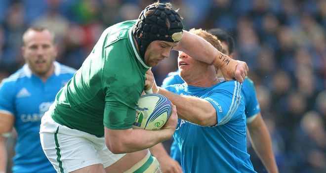 Sean O'Brien fails to spark Ireland