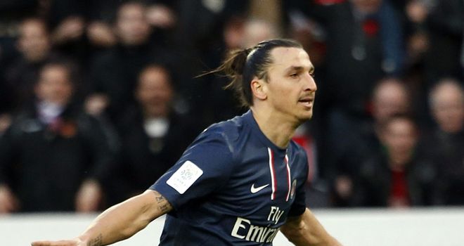 Zlatan Ibrahimovic: Scored twice for PSG