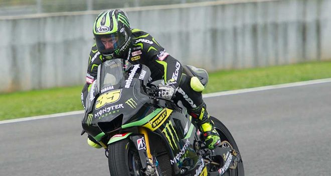 Cal Crutchlow: Briton fastest in MotoGP testing at Jerez