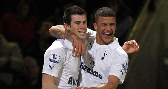 Kyle Walker: Says it's 50-50 a battle when he faces Gareth Bale in training