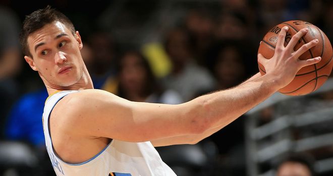 Danilo Gallinari: top-scored for the Nuggets, who have now won 17 on the trot at home
