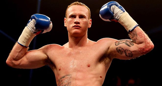 George Groves: Makes a swift return to the ring in Germany