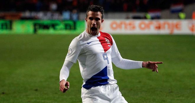 Robin van Persie: Brace against Andorra