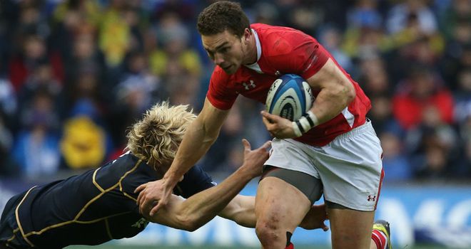 George North: The Wales winger is reportedly attracting interest from Top 14 clubs