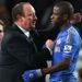 Chelsea interim boss Rafa Benitez congratulates Ramires as the holders earn a deserved replay at Old Trafford