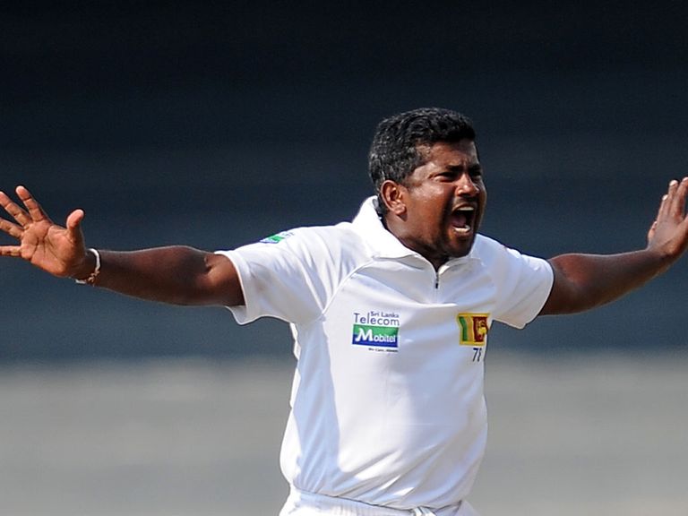 Rangana Herath: Five wickets for Sri Lanka