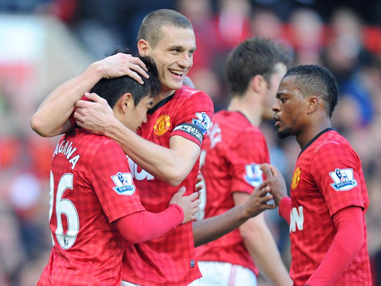 Nemanja Vidic: Says United have the title in their hands