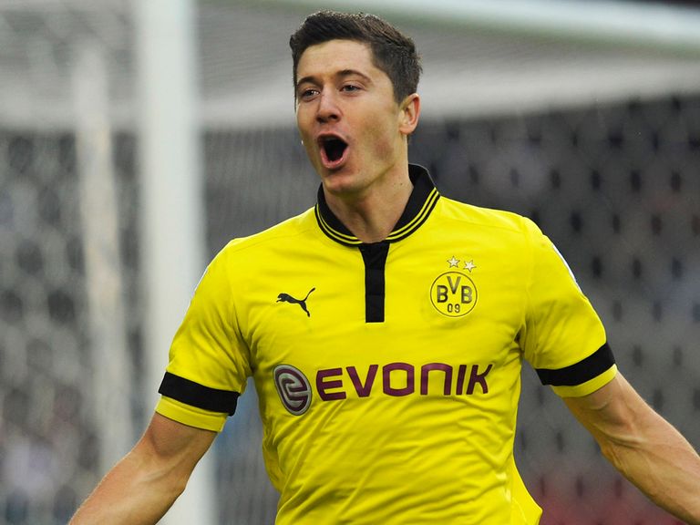 Lewandowski: Linked with a move to Bayern Munich