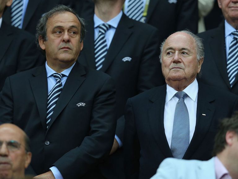Platini and Blatter: Keen on winter switch for 2022 World Cup