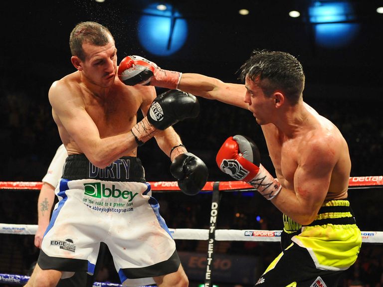 Derry Mathews and Anthony Crolla : Draw in Liverpool