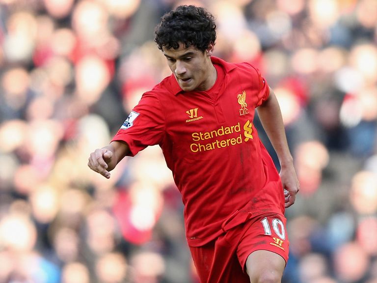 Philippe Coutinho: Praised by Liverpool team-mate Lucas Leiva