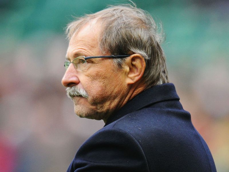 Jacques Brunel: The head coach of Italy looks on prior to the game