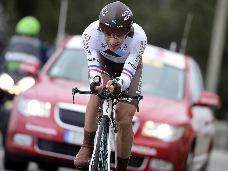 Jean-Christophe Peraud was one of the big winners on the day and moved up to third overall