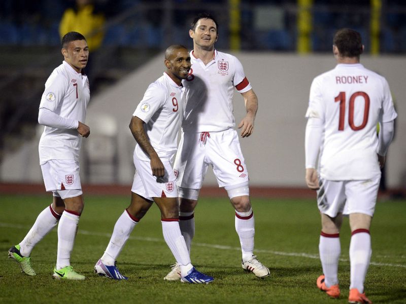 Defoe adds his second and England's eighth to complete an 8-0 landslide victory over San Marino.