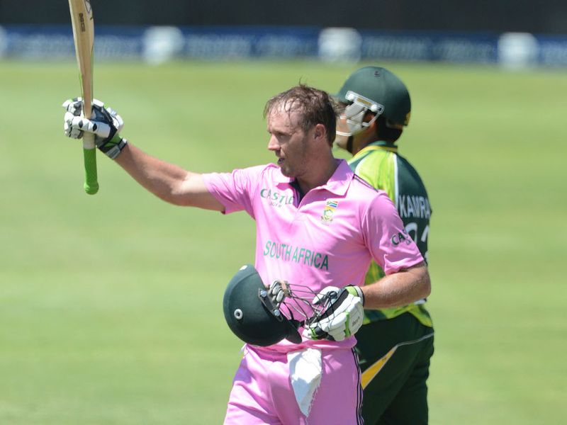 De Villiers enjoyed the 14th ton of his ODI career.