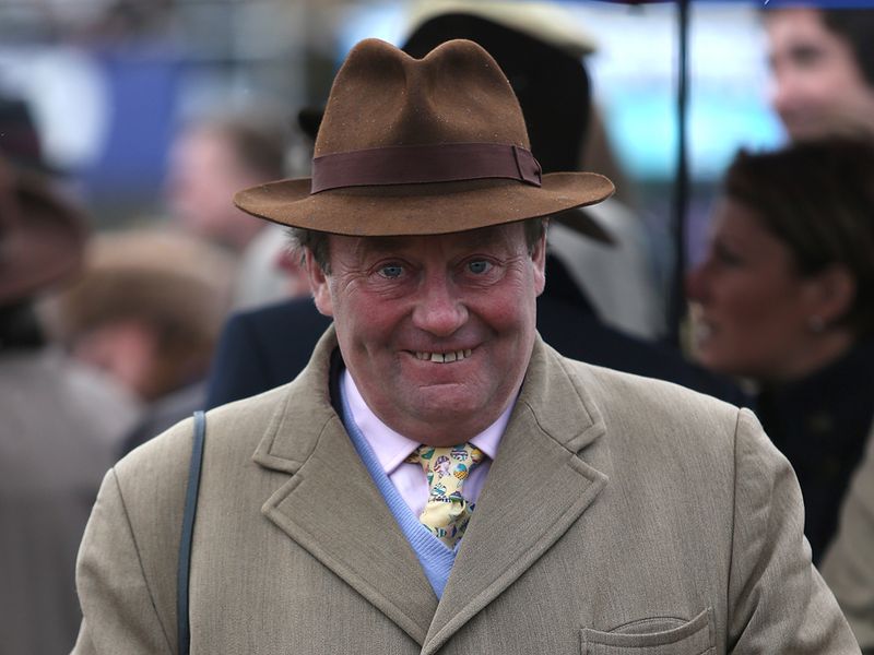 A pensive Nicky Henderson ahead of a big day for his stable