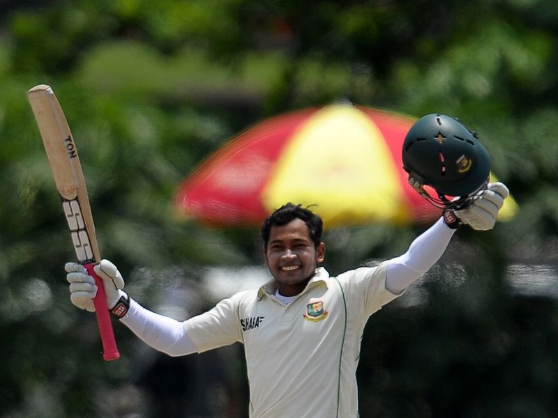 Rahim reached the country's first Test double-century.