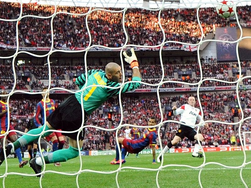 A disappointing 2010/11 season is capped by defeat in the Champions League final, despite the talisman finding the net at Wembley.