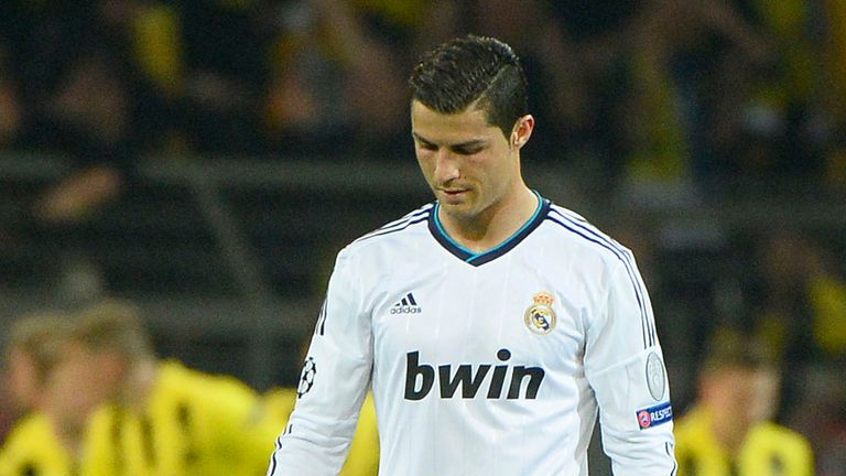 Cristiano Ronaldo: Madrid talisman a doubt for Dortmund game