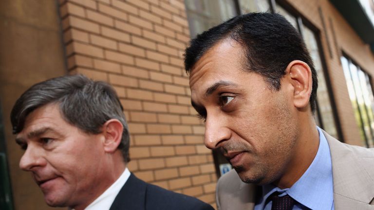 Mahmood Al Zarooni (r): Formerly in charge at Moulton Paddock Stables