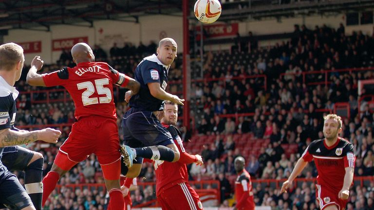 James Vaughan: In-form Terrier bagged a hat-trick to ease relegation fears