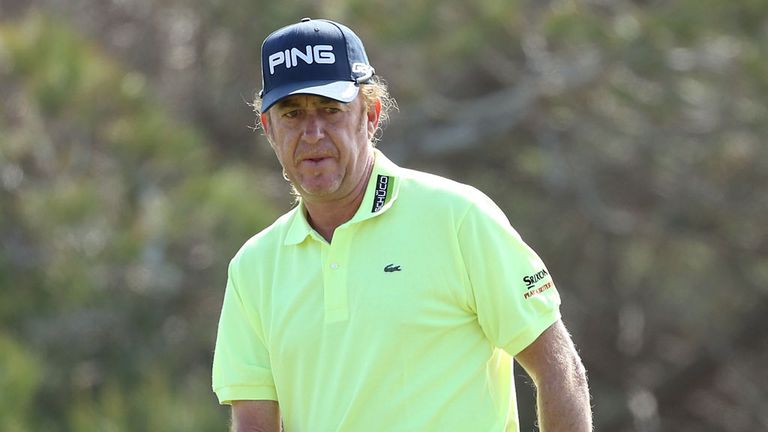 Miguel Angel Jimenez: Has been sidelined with a broken leg since December