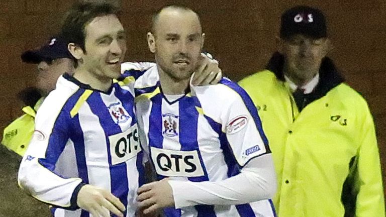 Kris Boyd: Congratulated after scoring the equaliser.