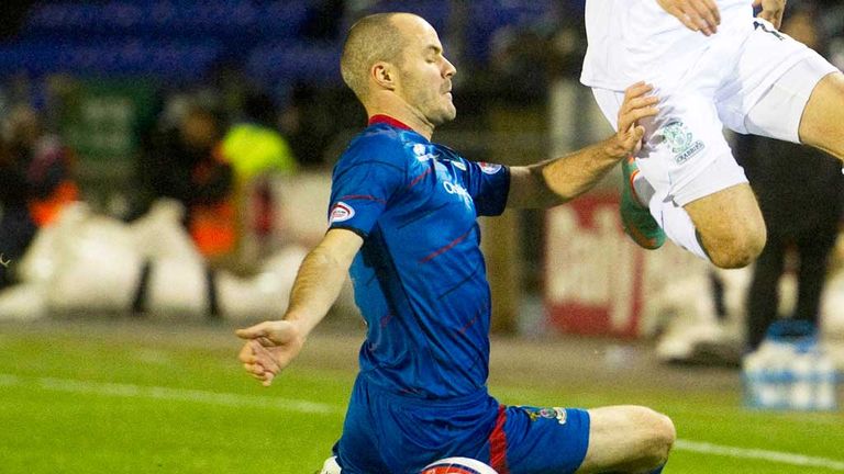 David Raven has been a steady performer for Inverness Caley this season