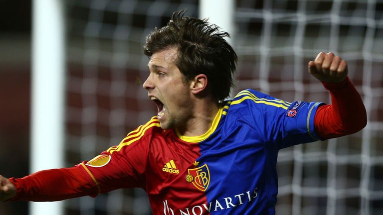 Valentin Stocker: On the scoresheet for Basel