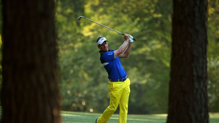 Luke Donald: Fine-tuning during a practice round at Augusta prior to the start of the Masters
