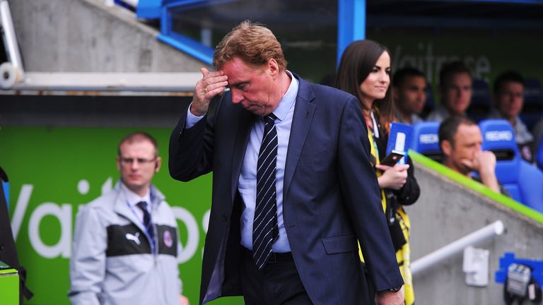 Harry Redknapp: Says QPR players will have to work hard in the Championship