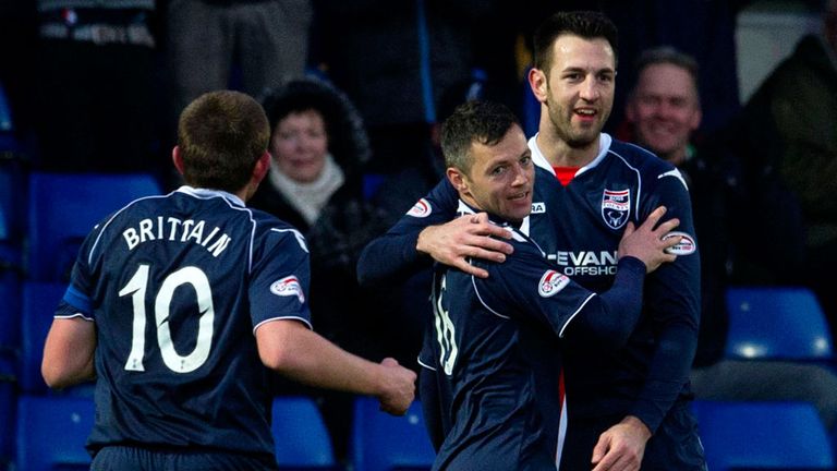 Ivan Sproule: Fouled in incident which saw Barry Douglas sent off
