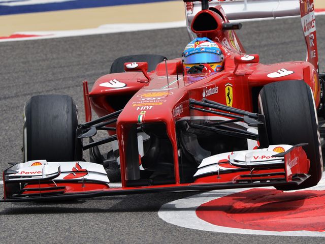 Fernando Alonso: Fastest in first practice in Spain