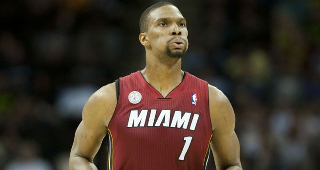 Chris Bosh: Landed the winning points for Miami Heat
