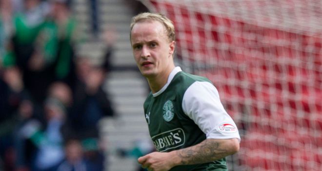 Hibernian striker Leigh Griffiths has been nominated for both PFA Scotland awards