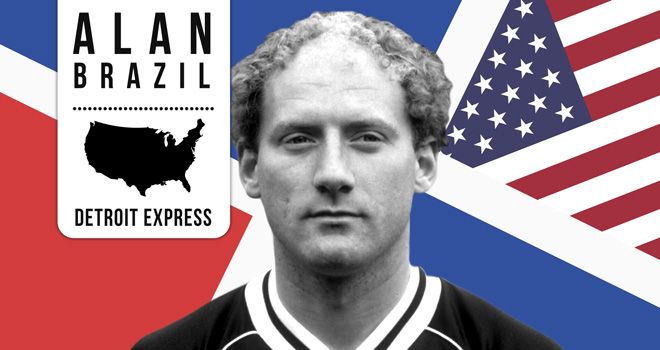 Alan Brazil kickstarted his career with a spell in the North American Soccer League