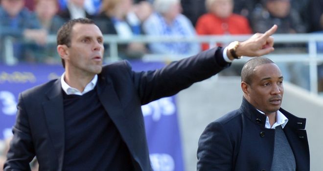 Paul Ince (right): Felt his Blackpool players looked tired throughout