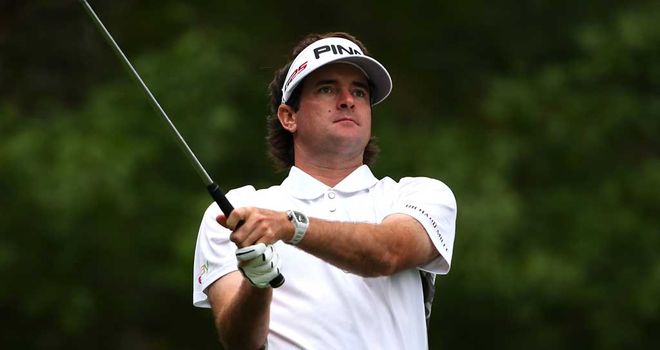 Bubba Watson: Three balls into Rae's Creek at the 12th