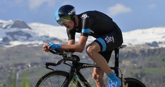 Chris Froome laid down a marker with a superb prologue performance