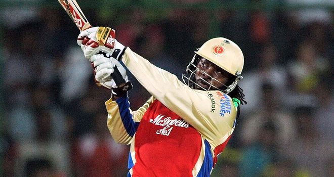 Chris Gayle: Hit nine sixes in an easy Bangalore win